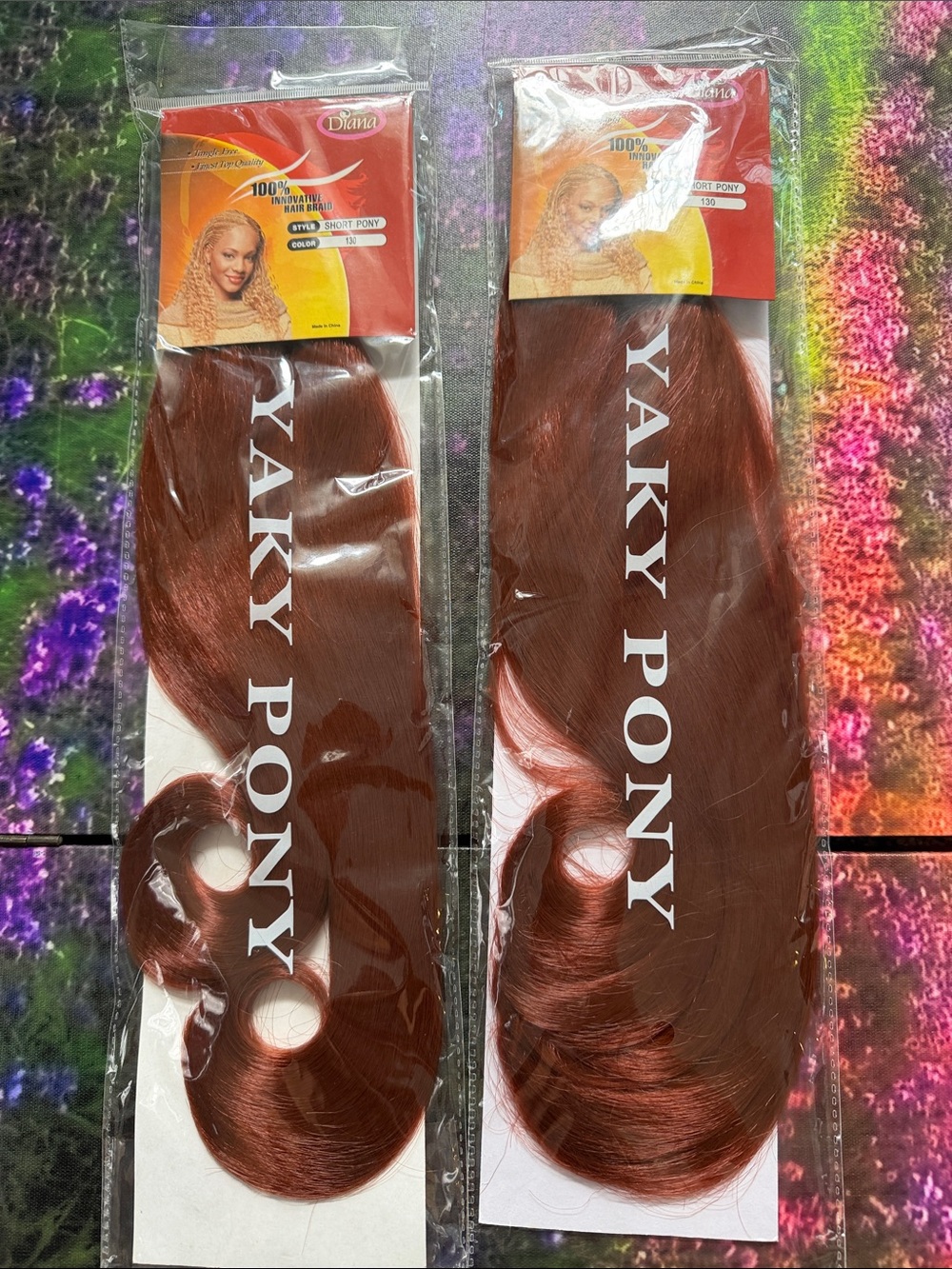 Ponytail Extension - Rich Auburn Brown